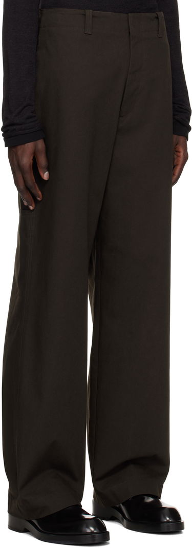 Cargo nohavice Jil Sander Jil Sander Heavy Cotton Canvas Trousers Béžová | J47KA0269_J45267, 4
