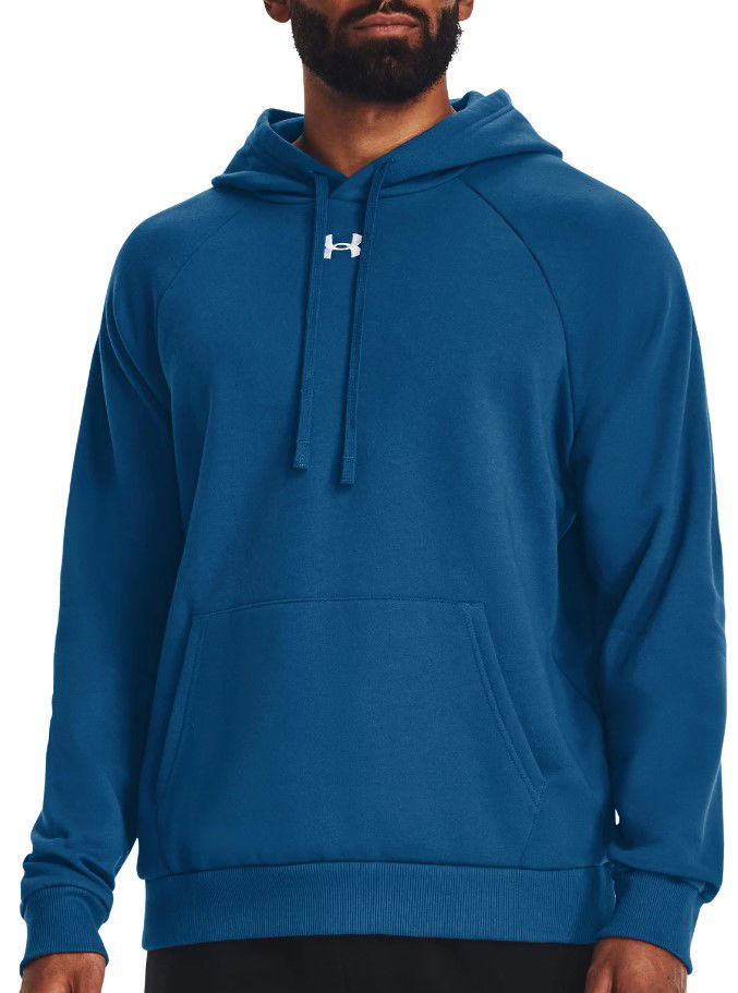 Mikina Under Armour Rival Fleece Hoodie Modrá | 1379757-426, 0