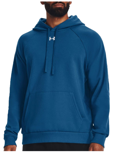 Mikina Under Armour Rival Fleece Hoodie Modrá | 1379757-426