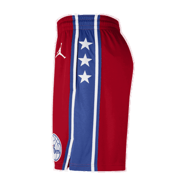 Šortky Jordan Dri-FIT NBA Swingman Philadelphia 76ers Statement Edition Červená | DO9438-657, 2