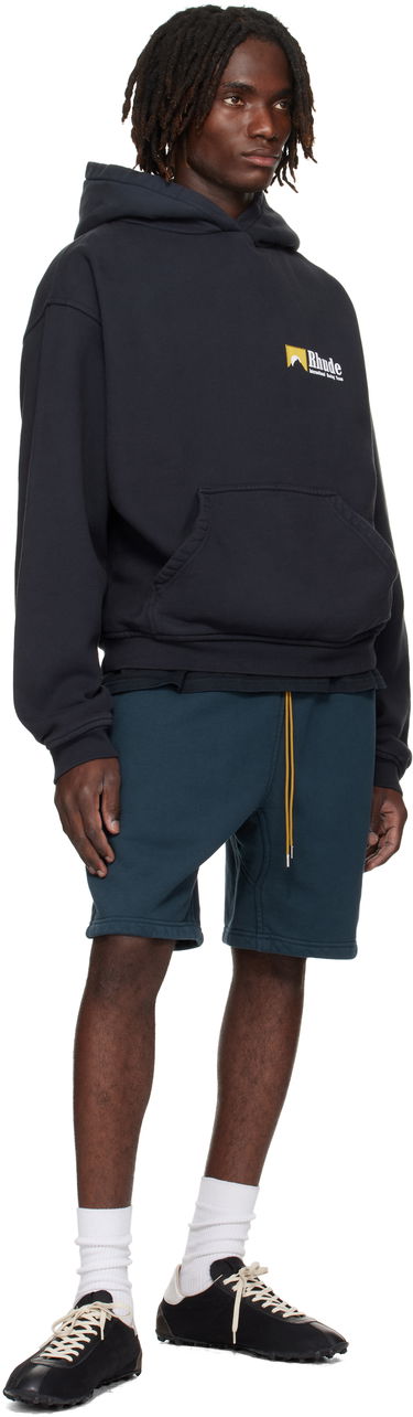 Mikina Rhude Rhude International Racing Logo Hoodie Čierna | RHPF25HO07012, 3