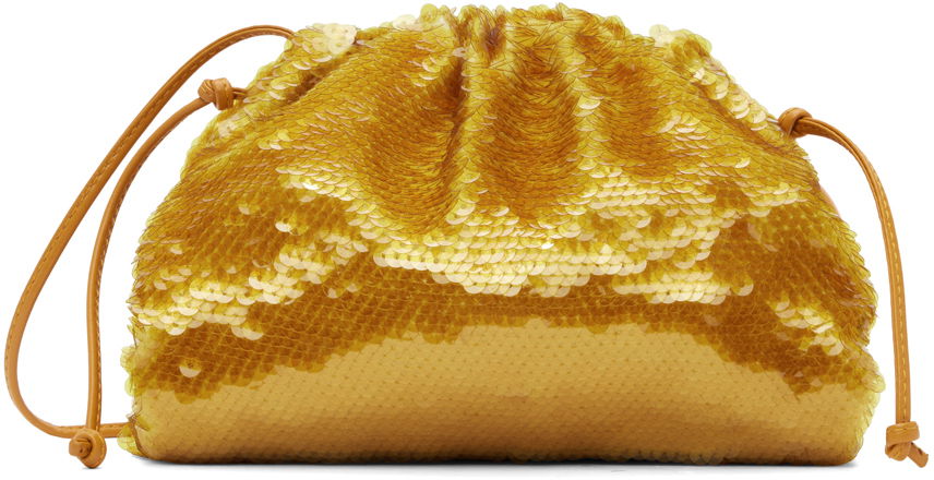 Kabelka Bottega Veneta Sequinned Pouch Béžová | 585852 V2NU1, 0