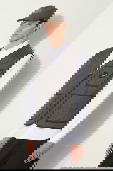 Vesta Awake NY Awake NY Quilted Vest Šedá | SP24.OT003, 0