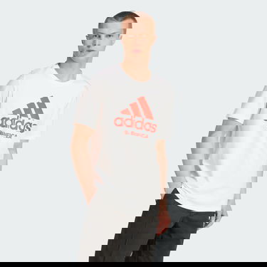 Tričko adidas Performance Benfica Seasonal Graphic Biela | IV7908, 4