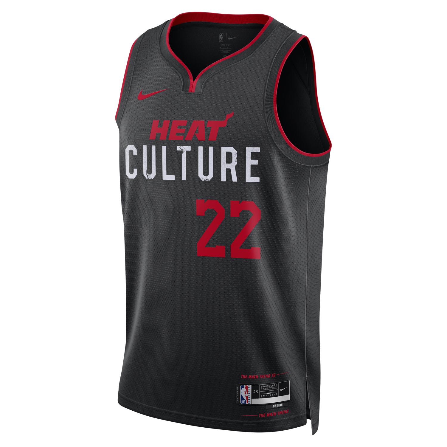 Dres Nike Dri-FIT NBA Swingman Jimmy Butler Miami Heat City Edition 2023/24 Jersey Čierna | DX8508-011, 0