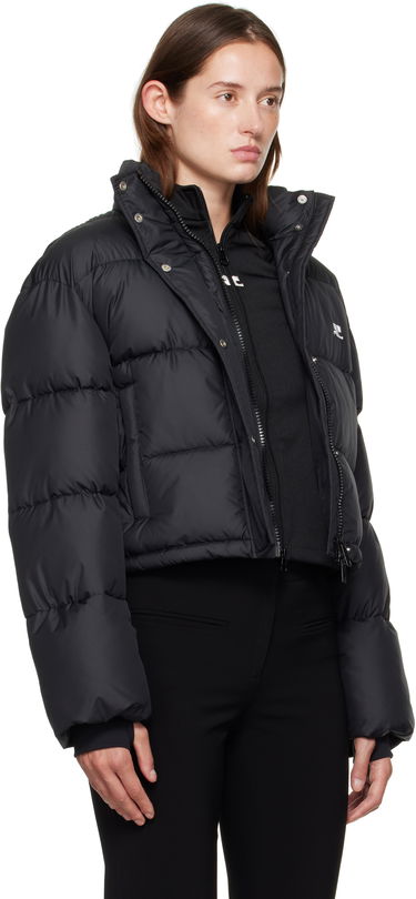 Prešívaná bunda Courrèges Courrèges Cropped Puffer Jacket Biela | 323CMA106PL0112, 4