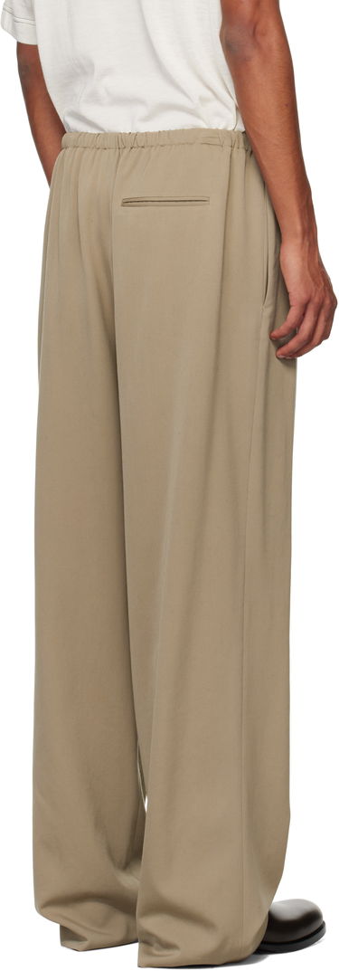 Nohavice The Row The Row Donatello Wide-Leg Trousers Béžová | 657-W3038, 2