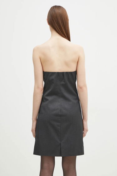 Šaty Samsoe Samsoe Samsoe Samsoe Saellen Mini Dress Šedá | F24400132, 2
