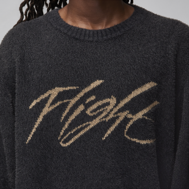 Sveter Jordan Flight Heritage Crop Jumper Čierna | FD7389-045, 2