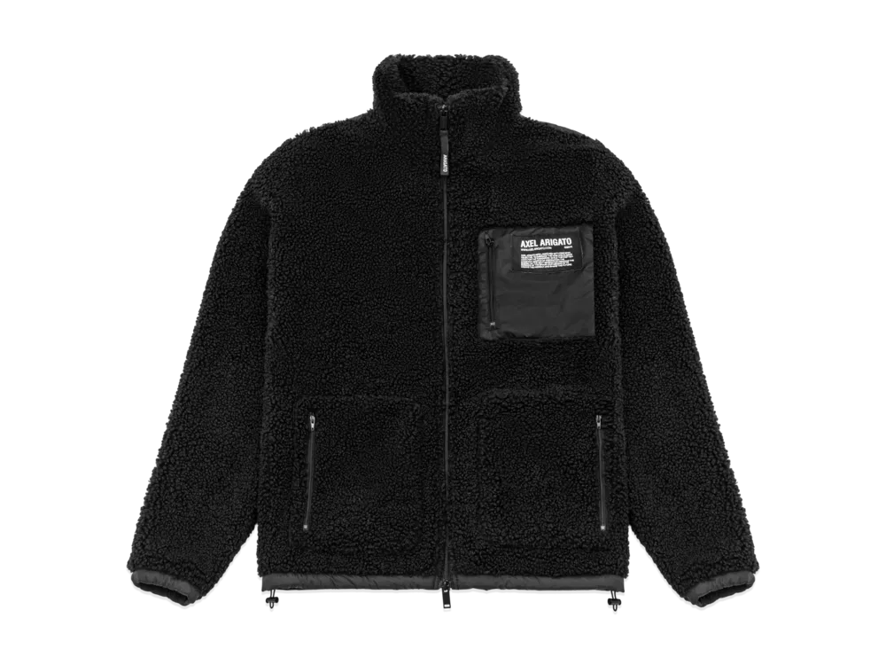 Bunda AXEL ARIGATO Billie Fleece Jacket Čierna | 15737, 0