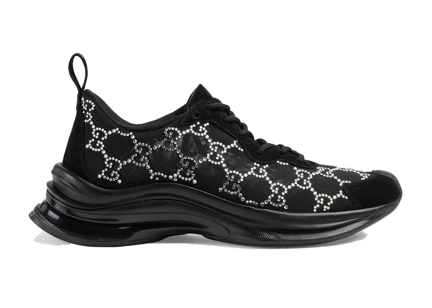 Tenisky a topánky Gucci Run GG Crystal Black W Čierna | 758088-FACG4-1099, 0