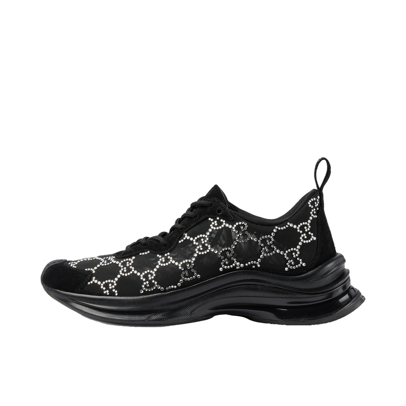 Tenisky a topánky Gucci Run GG Crystal Black W Čierna | 758088-FACG4-1099