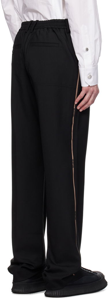 Nohavice Helmut Lang Pleated Trousers Čierna | N06HM204, 2