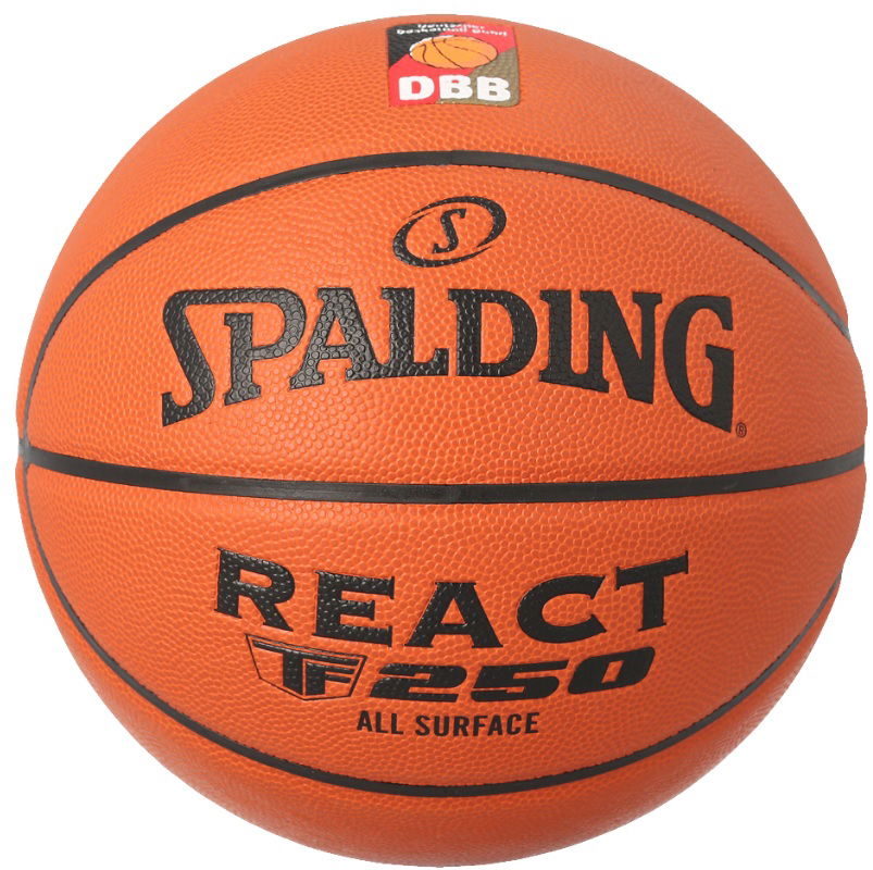 Športový doplnok Spalding DBB React TF-250 All Surface Basketball Oranžová | 77216z-orange, 0