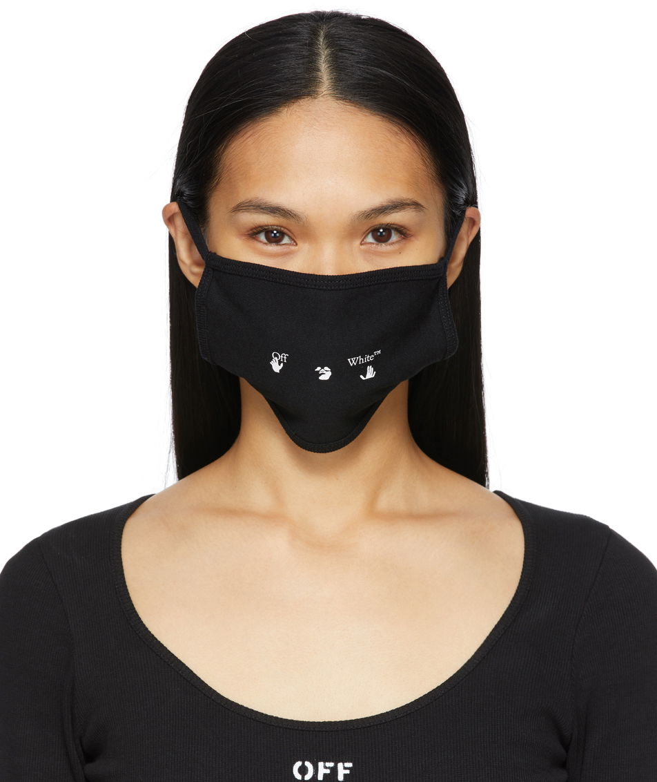 Oblečenie Off-White Black New Logo Mask Čierna | OMRG001R21JER0011001, 0