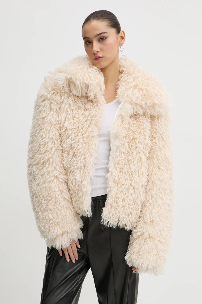 Bunda Fiorucci Faux Fur Jacket Béžová | U01FMOJA248FF02WH02, 0