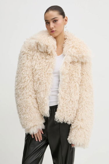Bunda Fiorucci Faux Fur Jacket Béžová | U01FMOJA248FF02WH02, 0