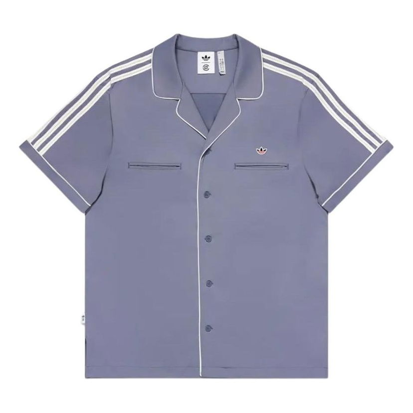 Košeľa adidas Originals CLOT Bowling Shirt Modrá | IY8684