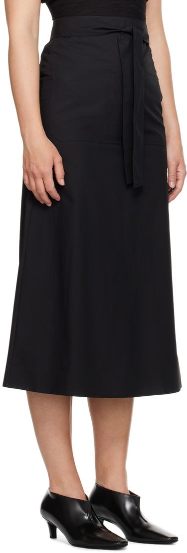 Sukňa TOTEME Tie-Waist Midi Skirt by TOTEME Čierna | 243-WRB0203-FB0217, 1