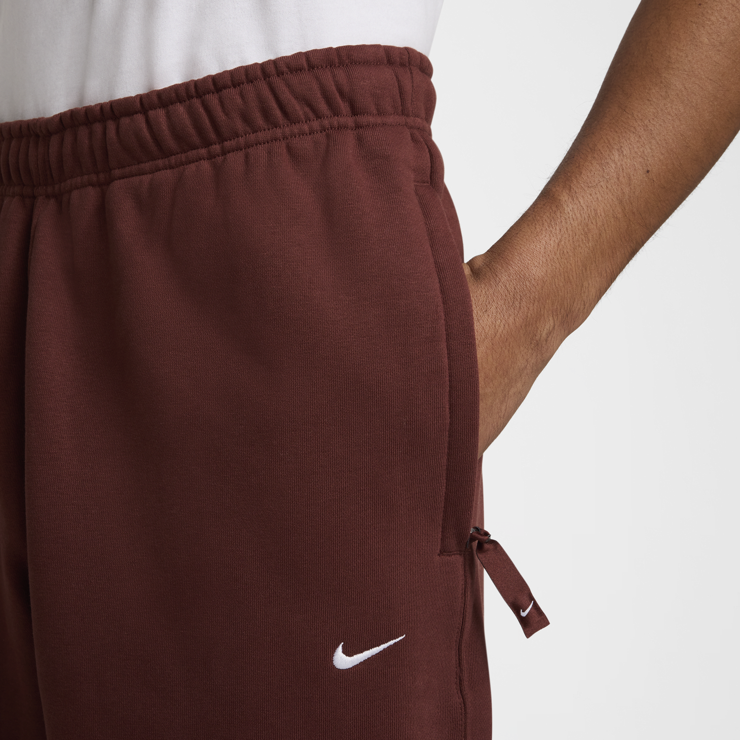 Tepláky Nike Fleece Joggers Hnedá | DX1364-231, 1