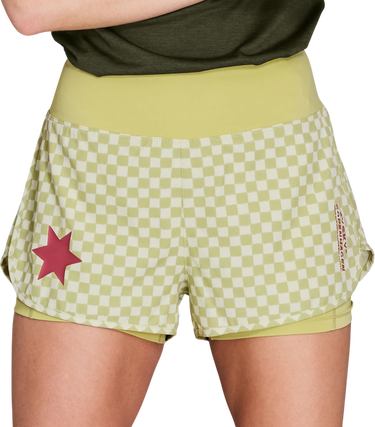 Šortky Saysky Saysky Checker 2 in 1 Pace 3" Shorts Žltá | nwrsh23c1034, 0