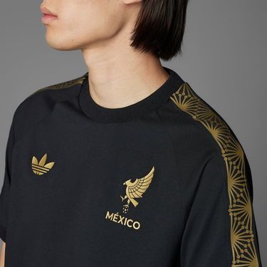 Tričko adidas Originals adidas Originals Mexico 2025 Gold T-Shirt Čierna | je5336, 2