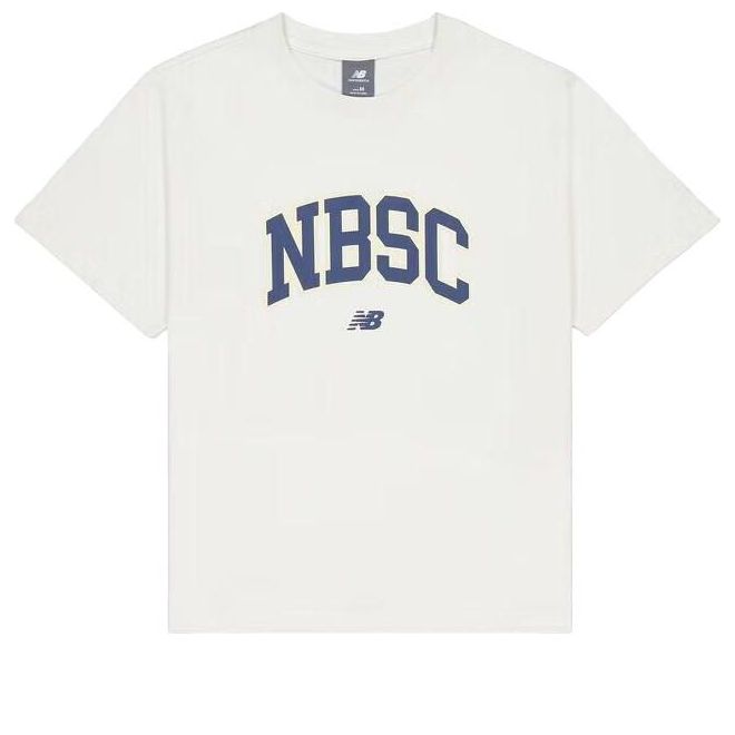 Tričko New Balance NBSC Graphic T-Shirt Biela | AWT42313-CIC