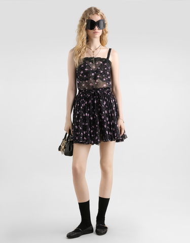 Tielko Dolce & Gabbana Carnations-print Chiffon Top Rôznofarebný | F7BJ3TIS10ZHN5XX, 1