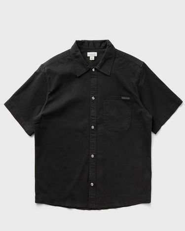 Košeľa CALVIN KLEIN Short Sleeve Camp Collar Button-Up Shirt D6 Collection Čierna | LV04RC114GUB1, 0
