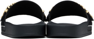 Tenisky a topánky Moschino Moschino Lettering Logo Slides Čierna | 251 MB28032G0M G11 000, 1