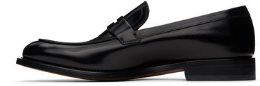 Starostlivosť o obuv FERRAGAMO Salvatore Ferragamo Gancini Ornament Loafers Čierna | 774508, 2