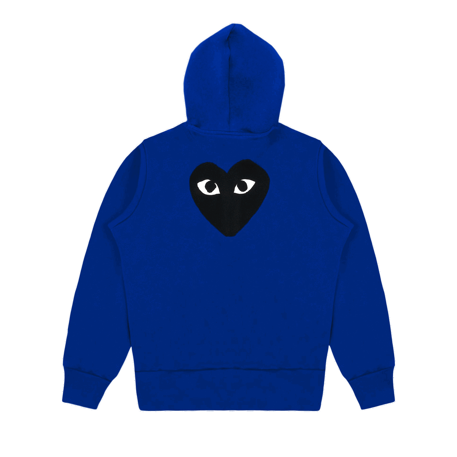 Mikina Comme des Garçons PLAY Zip Up Hoodie with Black Heart Modrá | AZ T254 051 2, 0