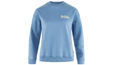 Mikina FJÄLLRÄVEN Classic Crew-Neck Sweatshirt Modrá | F14600186-537, 1