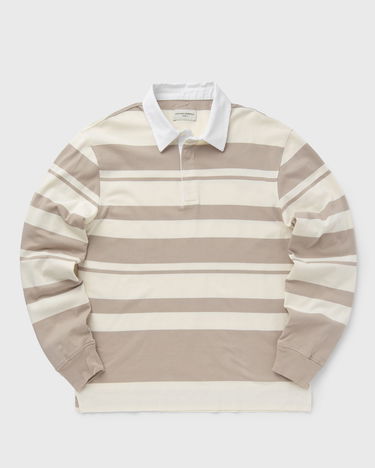 Sveter Officine Générale RYKER POLO STRIPED ORGANIC CO Béžová | S24MSWT251, 0