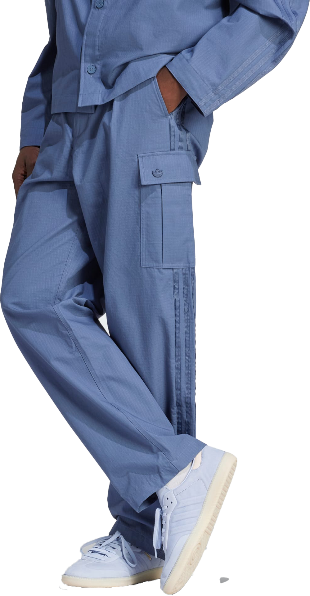 Cargo nohavice adidas Originals adidas Originals P ESS+ Cargo Pants Modrá | iu2348-32, 0