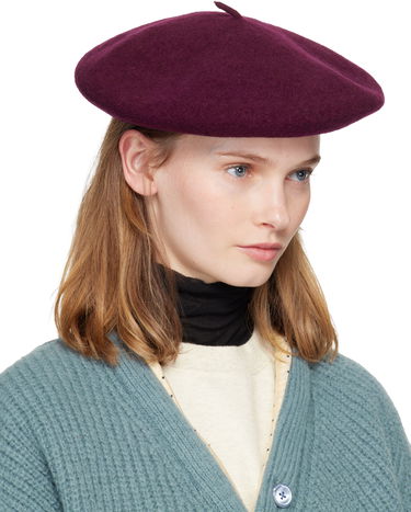 Baretka UNDERCOVER Kijima Takayuki Edition Wool Beret Vínová | UP2E4H01, 1