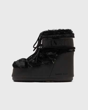 Tenisky a topánky Moon Boot MB ICON LOW FAUX FUR Boots Čierna | 80D1409390.N001, 3