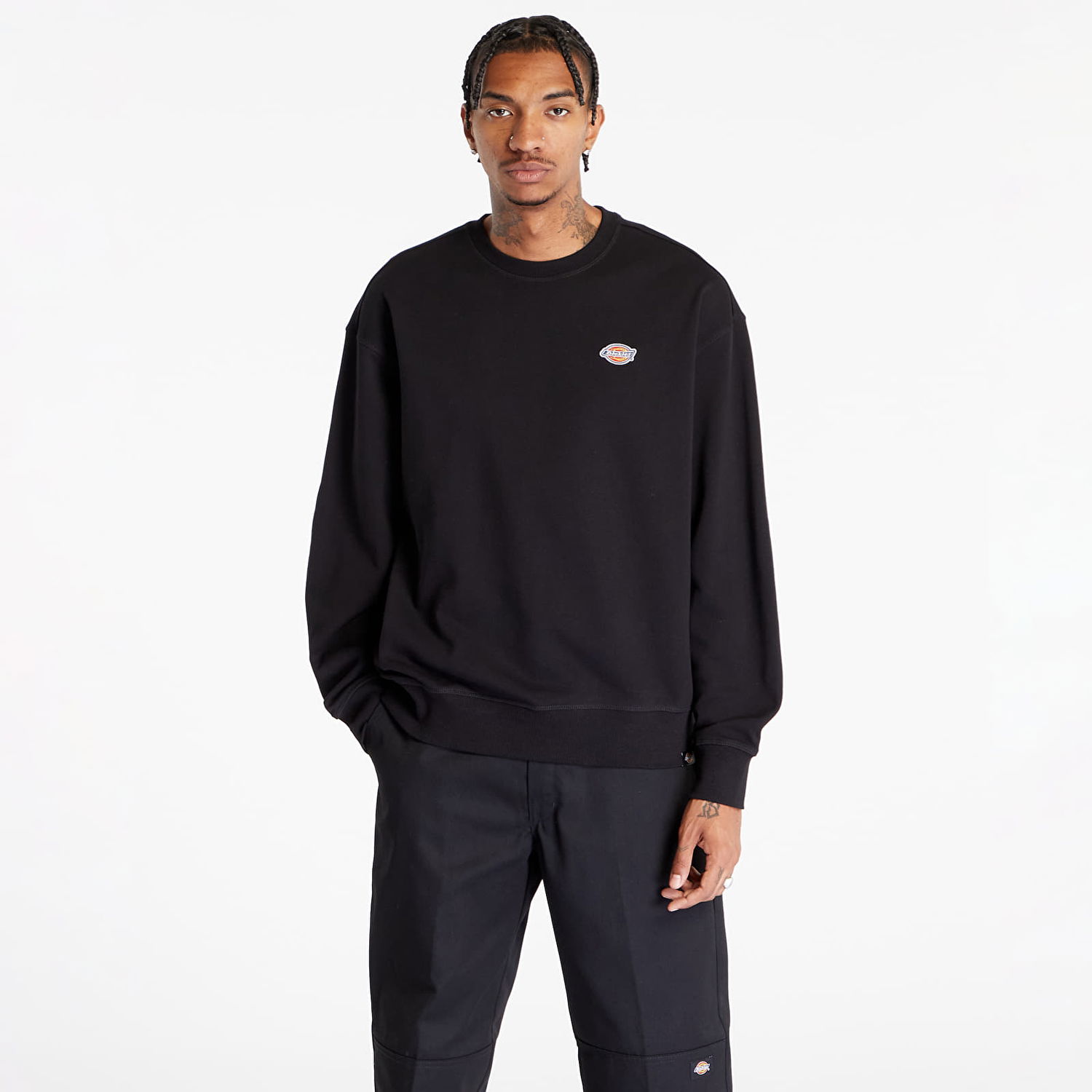 Mikina Dickies Millersburg Sweatshirt Black Čierna | DK0A4YLZBLK1, 0