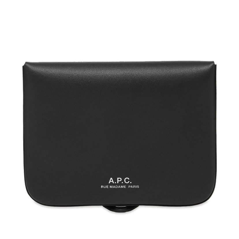 Peňaženka A.P.C. Josh Wallet Čierna | PXAWV-H63176-LZZ