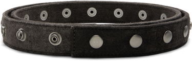 Opasok Rick Owens Rick Owens DRKSHDW Concordians Snaps Belt Šedá | DA02E7441 BMOES4, 0