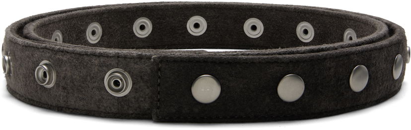 Opasok Rick Owens Rick Owens DRKSHDW Concordians Snaps Belt Šedá | DA02E7441 BMOES4