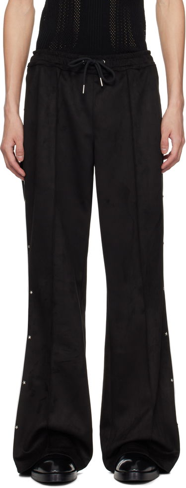 Tepláky MISBHV MISBHV Star Faux-Suede Track Pants Čierna | 250M304, 0