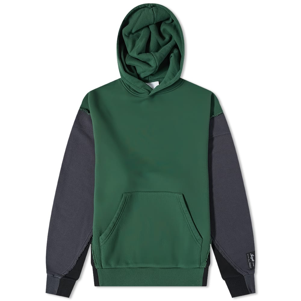 Fragment Hoody Dark Green