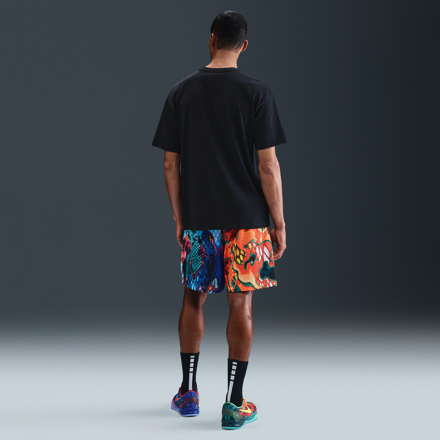 Tričko Nike Dri-FIT 6" Kobe Reversible Basketball Shorts - Size: M Čierna | HJ4209-010, 1