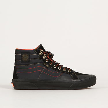 Tenisky a topánky Vans Spitfire Skate Sk8-Hi Black Orange Čierna | VN000D1EBFM, 3