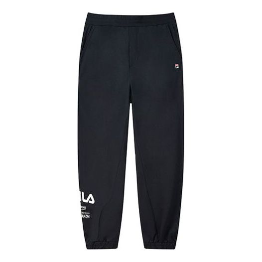 Tepláky FILA Knit Straight Casual Pants Čierna | F11M138601F-NV, 0