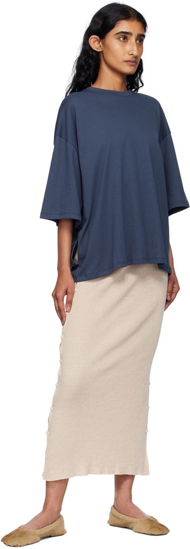 Sukňa Baserange Baserange Franca Midi Knit Skirt Béžová | SSFR-LS-AU25, 3
