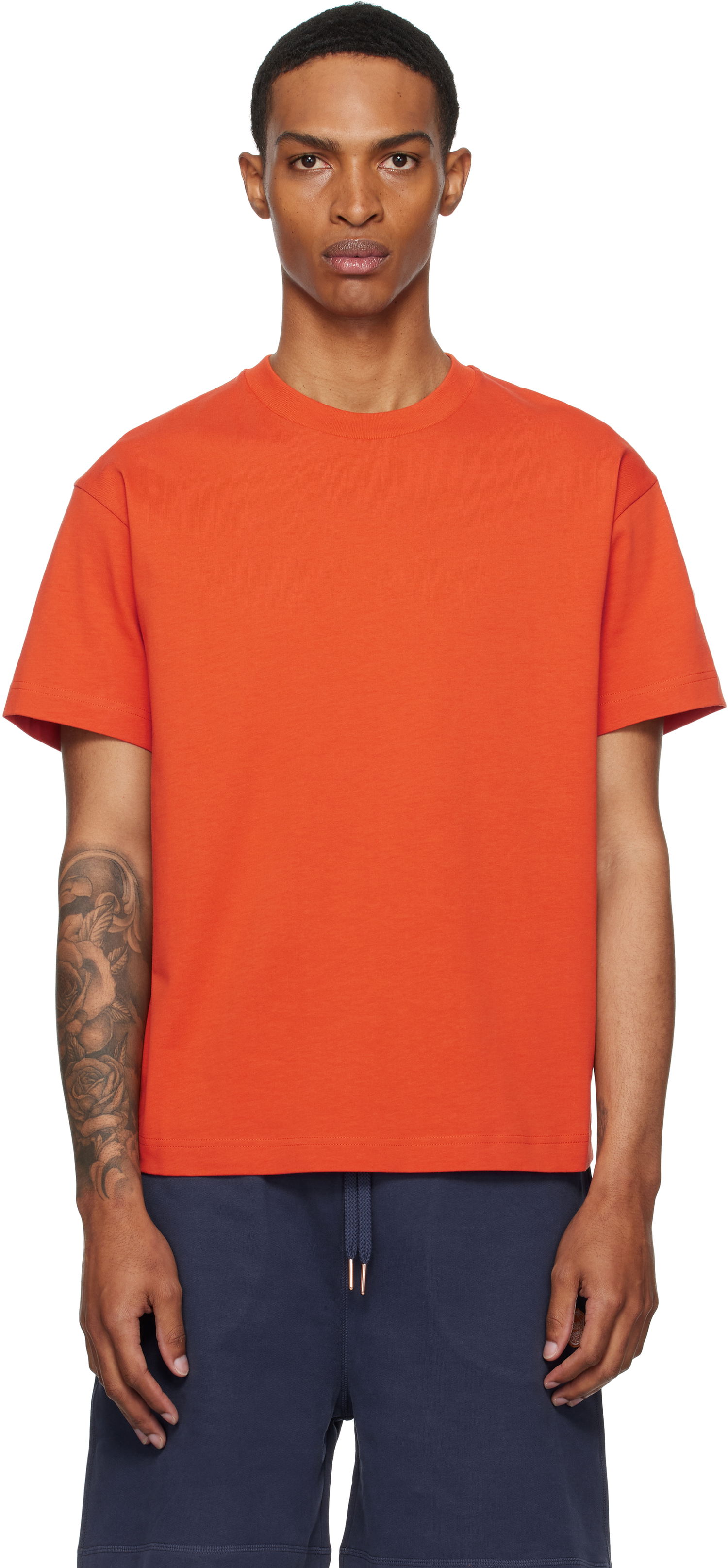 Tričko Moncler Moncler Genius x Gilga Farm Short Sleeve T-Shirt Oranžová | K24028C0000289AZ9, 0