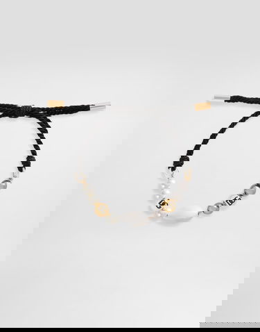 Náramok Dolce & Gabbana Dolce & Gabbana Beaded Cord Bracelet Čierna | WBR5C3W1111N0011, 0