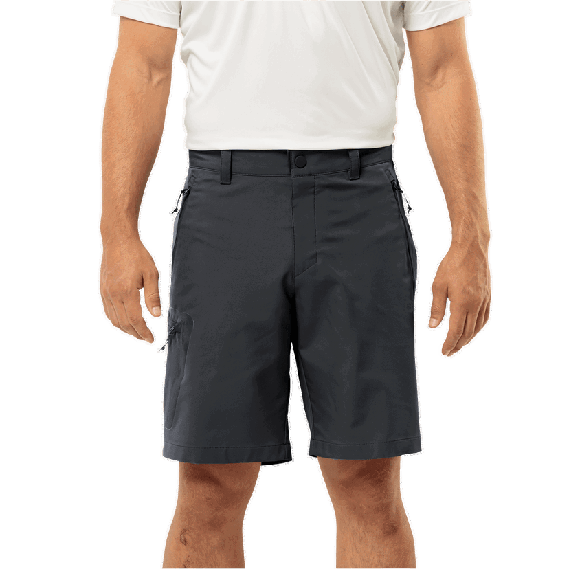 Šortky Jack Wolfskin Active track Shorts Šedá | 1503792-6350